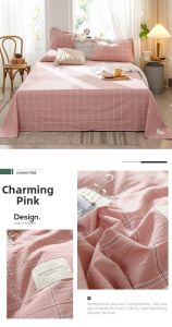 Nanjiren | Cotton Water Washed Bed Sheet Single