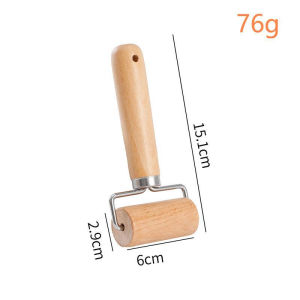 1Pc Small Rolling Pin T Shape Wooden Wood Rolling Pin With Handle for Baking Dough Roller Pastry Pasta Roller Kitchen Utensils