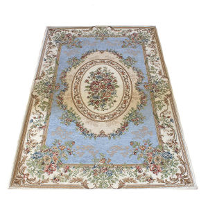 Jacquard Blend Non-slip Machine Washable Rug
