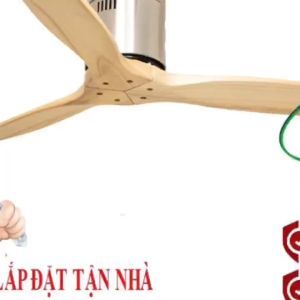 Quạt trần hiện đại - Quạt sát trần Qvifa-18 lắp trường học văn phòng công ty Homestay