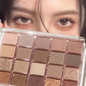 Glitter Matte Eyeshadow Palette Long-lasting Eyeshadows Shiny Eye Glitter Colored Shadows Palettes Eye Shadow Korean Makeup