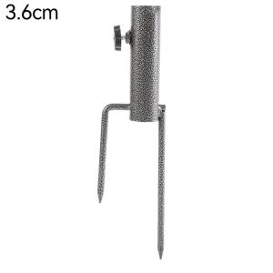 Adjustable Portable Umbrella Base Heavy Duty Metal Holder-Stand Anchor for Flag Umbrella Fishing Rod Park Patio Beach Ground