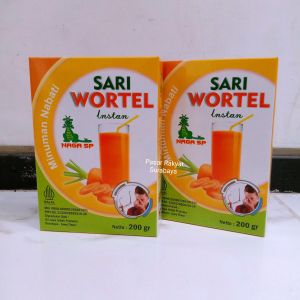 Bubuk Minuman Sari Buah Wortel 200 gram
