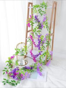 Realistic Artificial Wisteria Decorative Vine