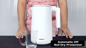 Vermax Electric Kettle Premium 1.5L 2000W Fast Boiling 304 Stainless One-piece Casting Process
