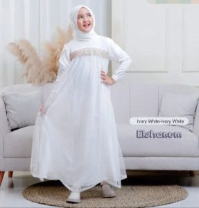 Terbaru Set Gamis Anak Perempuan Warna Putih Polos 1-10 Tahun Terbaru 2023