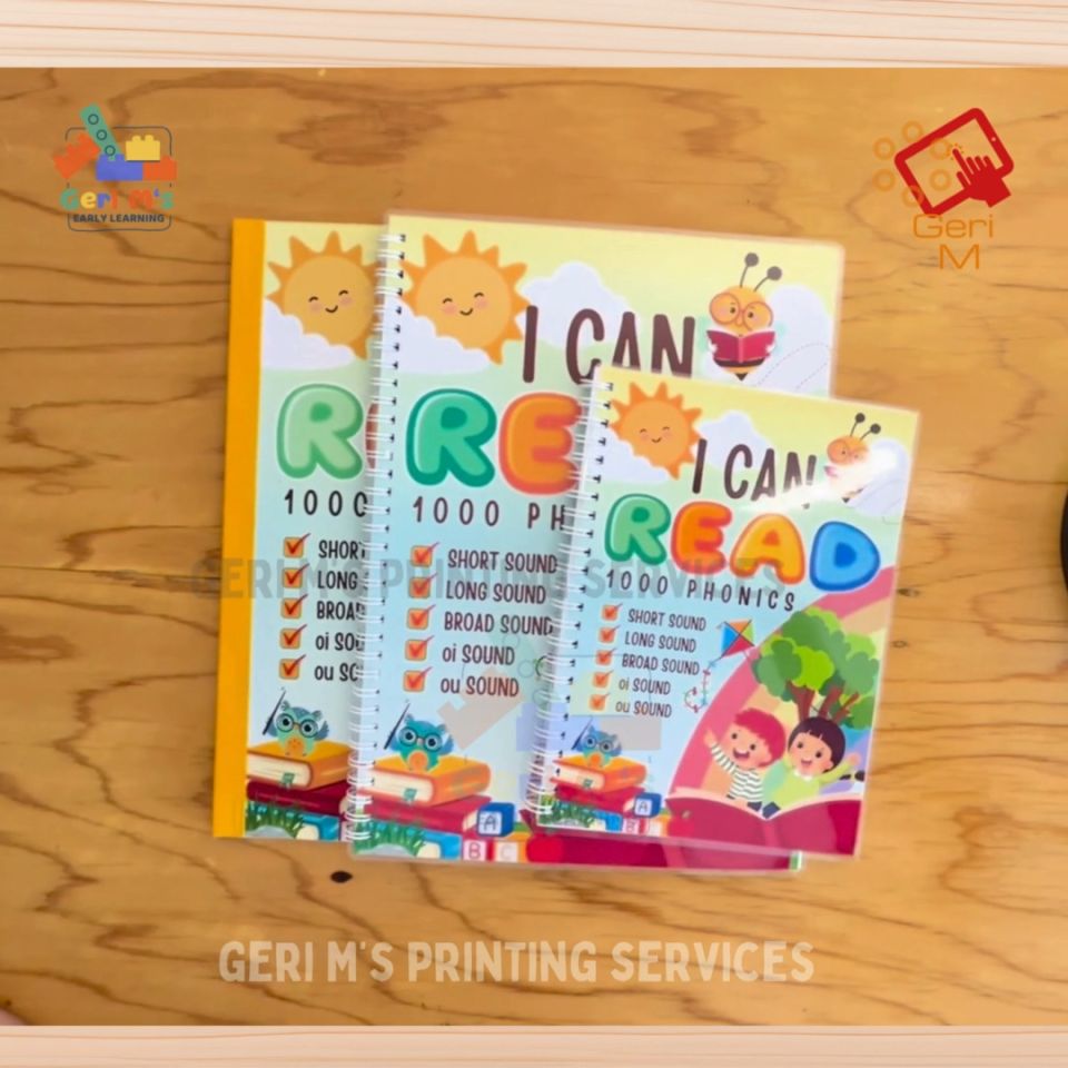 1000 CVC Words Phonics Book for Kids | Reading Workbook for Beginners | Kindergarten & Grade 1 | English Reading Practice | A4 & A5