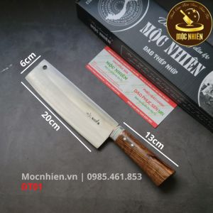 [ CHÍNH HÃNG ] Dao Thái Siêu Sắc Mộc Nhiên Phúc Sen - Cán Cẩm Chỉ Khâu Đồng - DT01