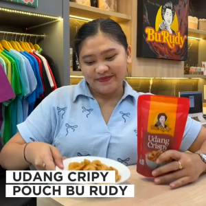 Udang Bu Rudy Pouch 80gr – Camilan Renyah Gurih Khas Surabaya [ORIGINAL]