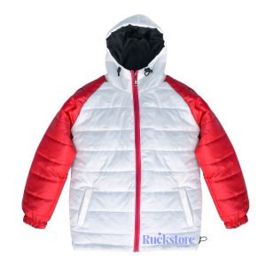 jaket gelembung anak kombinasi warna jaket winter tebal