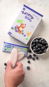 Yummy Bites Baby Rice Crackers - Snack Biskuit Bayi Sehat 6+ bulan 25g