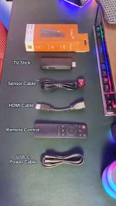 TV Stick G96 4K Android 12.0 TV Box HD Netflix/Disney+ Turns TV into Smart TV Connected HDMI Wifi