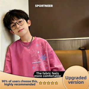 Boys Dyeing Quick-Dry T-shirt Summer Wear