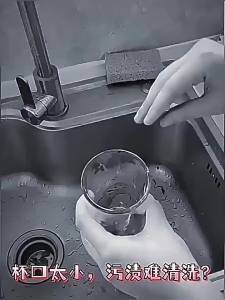 Cup and Machine Cleaning Brush Long Handle