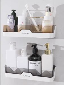 Kệ để đồ nhà tắm dán tường kệ dán tường đa năng kệ chữ nhật dán tường kệ để đồ tiện ích REDEPCHAT68