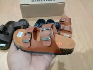 Sandal Kulit Anak Laki Laki Sandal Fashion Anak Sandal Slip On Sandal Jepit Anak Sandal Tasik Anak Umur 6 -10 Tahun-KIDZTUBS1934040124