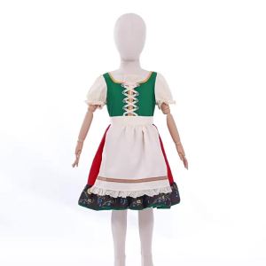 Bộ Trang Phục Dirndl Truyền Thống Bavaria Dành Cho Nữ Trang Phục Lễ Hội Oktoberfest Của Đức Phong Cách Nông Trại Châu Âu Dành Cho Các Bữa Tiệc Theo Chủ Đề Và Sự Kiện Văn Hóa Chất Liệu Polyester