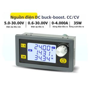 Gaqqee | Bộ Chuyển Đổi Tăng/giảm Áp DC-DC SK35H/SK80H Bộ Nguồn Điều Chỉnh Có Thể Điều Chỉnh 5-30V Thành 6-36V Mô-đun Sạc Năng Lượng Mặt Trời Cho CNC