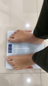 Timbangan Badan POLOS dan Kartun Kaca Digital 180KG Dewasa