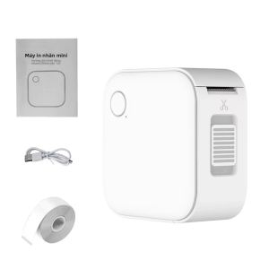 Máy Tạo Nhãn Máy In Nhiệt Cầm Tay Mini Với Ứng Dụng Thông Minh Nhãn Chống Nước Cho Nhà Bếp Trường Học Doanh Nghiệp Nhỏ