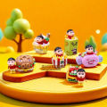 Crayon Shinchan Educational Building Blocks Toys Stress Relief Small Particle Blocks Girls Gift Children's Day Gift. 