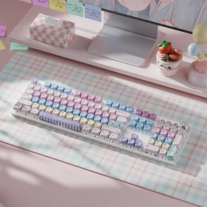 EWEADN | Wireless Bluetooth Keyboard and Mouse Set For Womens Office Use