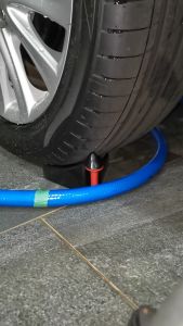 Anti Jam Hose Guide with Roller (Double/ Single Pillar) Car Wash Hose Slide Insert Hose Catcher Anti Stuck Insert