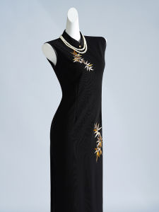 Modern Chinese Style Cheongsam Summer Sleeveless Slimming