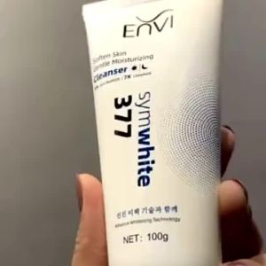 ENVI SymWhite 377 Facial Cleanser 100g Soften Skin + Gentle Moisturizing with Niacinamide & Ceramide