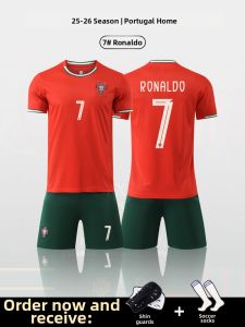 CR7 National Team Soccer Jersey Set
