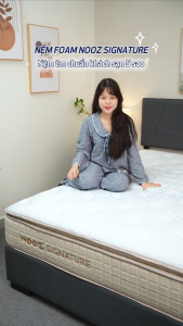 Nệm Foam NOOZ Signature Đệm Cao Su Thiên Nhiên Và Lò Xo Túi Nâng Đỡ 7 Vùng Cơ Thể NOOZ Home Goods