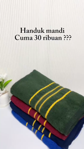 Handuk Mandi Dewasa Jumbo Bahan Katun Tebal Menyerap air