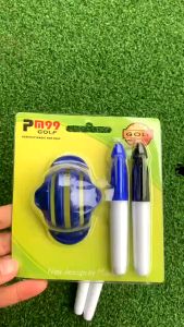Bộ Bút Kẻ Line Bóng Golf Kèm Mark Đặt Bóng PM99 – Phụ Kiện Golf Sắc Nét Giúp Cải Thiện Cú Đánh