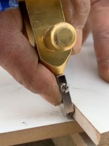 Pisau Pemotong Kaca Keramik Ubin Glass Diamond Cutter Tile Handheld Alat Pertukangan / 1 Set Pemotong Kaca / Pisau Kaca / Oil Cutters Glass