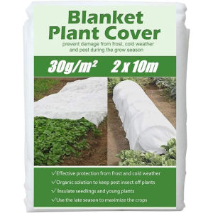 1 Gói Vải Che Rau Cây Mùa Đông Chống Sương Giá & Nắng Vải Không Dệt Màu Trắng Bảo Vệ Cây Trồng Chống Côn Trùng