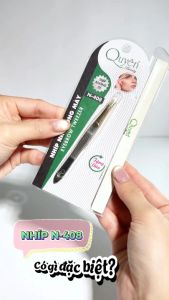 Nhíp Nhổ Lông Mày Inox Chăm Sóc Cá Nhân Mỹ Phẩm Quyên Chính Hãng N408