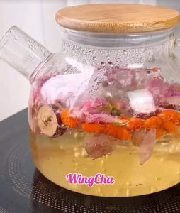 (Gói lẻ)Trà Thảo Mộc Gừng Đường Nâu/Đông trùng/Dưỡng nhan/Gạo lứt/Hoa cúc/Ngọc nữ/Bổ máu/Mát gan