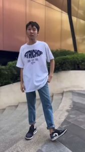 POOHWA BRAND T-Shirt OVER SIZE เสื้อยืดสรีนลาย