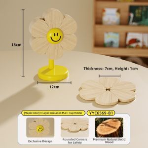 RUIDEDAN | Sunflower Design Heat-Resistant Pad High-End