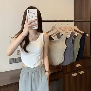 [HÀNG QUẢNG CHÂU] ÁO BA LỖ 2 GÂN KẺ SỌC áo thun Tank top Ôm Dáng Quyến Rũ hàng cao cấp Dễ Phối Đồ Cho Nữ hàng cao cấp