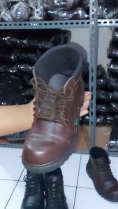 Sepatu Bustong Crostrax Kulit Pria Sandal santai selop slop Kerja Kantor Pesta Kondangan sol karet