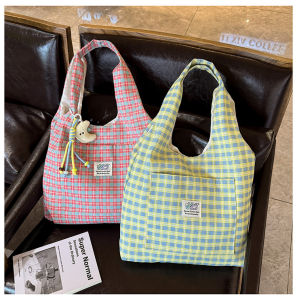 Túi Đeo Vai Dung Tích Lớn Phong Cách Mới Thường Ngày Cho Học Sinh Đi Học Túi Mua Sắm Túi Xách Túi Lưới Túi Đeo Vai Đơn