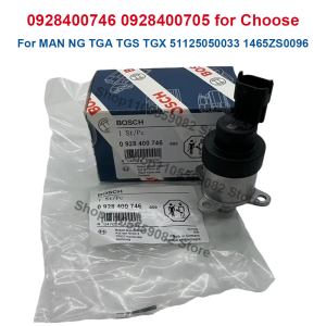 Bosch | 0928400746 0928400705 Original Fuel Pump Regulator Control Solenoid SCV Valve For MAN NG TGA TGS TGX 51125050033 1465ZS0096
