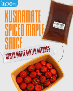 Kusinamate Spiced Maple 1.5Kg ready to use sauce negosyo pack versatile for cooking marinade glaze coating consistent flavor