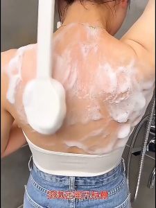 BÀN CHẢI CỌ LƯNG TẮM NHẬT BẢN Bàn chải cọ nhà tắm cán dài Cây Bàn Chải Cọ Lưng Chà Lưng Nhật Bản Loại-HAUSE