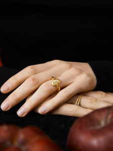 Limited Edition Snake Year Spirit Snake Offering Ring Couple Style Index Finger Ring Unique Design  out Fashion Jewelry