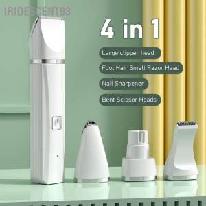 Tông đơ cho chó mèo 4 in 1 tông đơ cạo bàn chó mèo tông đơ 4 trong 1 mài móng chó mèo