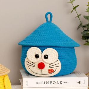 TENGYAGAO | Cute Decorative Cotton Rope Storage Basket