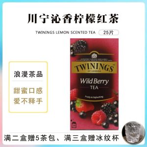 Twinings Cold Brew Fruit Infused Red Tea Bags Wild Berry Fragrance Speciality Black Tea from Poland Boxed Packaged