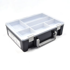 ใหม่กล่องตกปลาแบบพกพาอุปกรณ์ตกปลาเครื่องมือกล่องเก็บ Double Layer ปลาคาร์พสําหรับสินค้าตกปลา Hooks Lure กล่อง